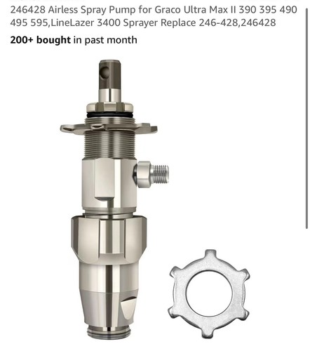 Airless spray pump - airless, replacement