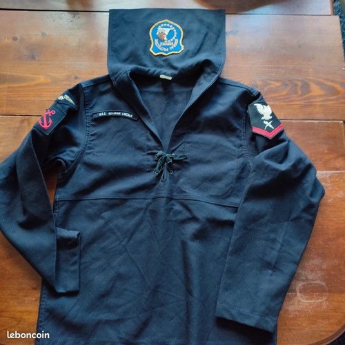 Vareuse navy porte avion - us,