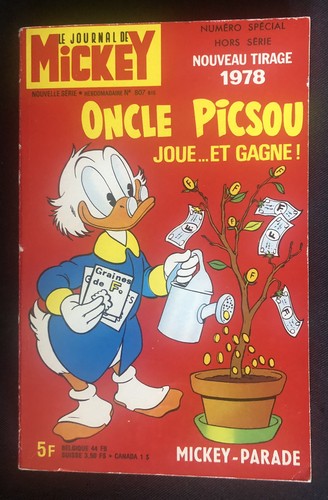 Mickey parade 807 bis oncle - bis,