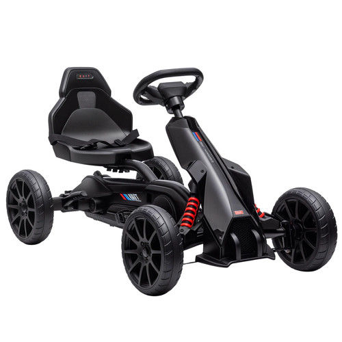 Homcom kart pédales - à, pour