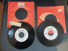 Johnny Hallyday 2x45t Juke Box Italie label blanc