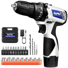 Perceuse Sans Fil 16,8V Tournevis LED 2 Vitesses 45N.m 1400Tr/min + Mallette