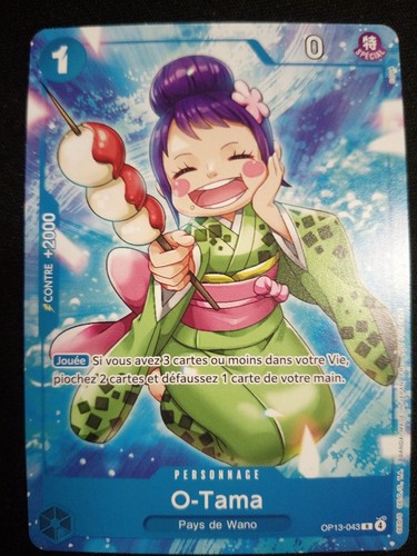 Carte one piece tama - piece, o-tama