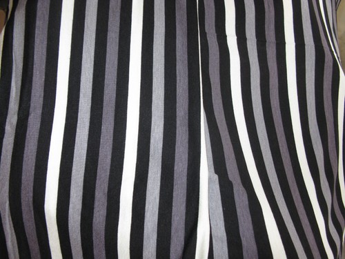 Coupon jersey rayé neuf - coupon,