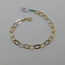 Femmes Bracelet Tricoté en or