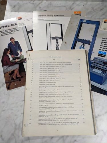Instron testing equipment - testing,