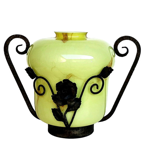 Grand vase verre sa - grand, en