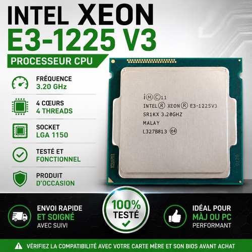 Intel xeon 1225 20 ghz - xeon, e3-1225