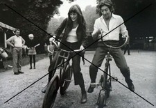 PHOTO DE SERGE GAINSBOURG JANE BIRKIN 1970