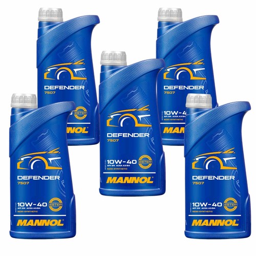 5x1 litres mannol defender - litres,