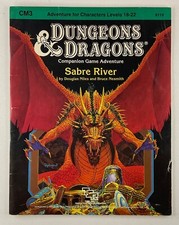 D&D - Dungeons & Dragons - Module CM3 - Sabre River