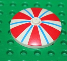 Lego Vintage Dish 4x4 ref 3960pb002/set 725 6683 2146 4120 6374 6372 6349 1484