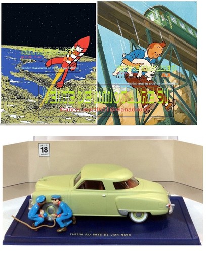 Tintin voiture atlas - tintin,