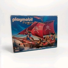Playmobil Pirates 6681: Chaloupe Des Soldats/ Comme Neuve