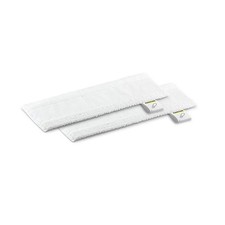 KARCHER - Kit 2 Serpillieres surfaces délicates pour buse sol - Compatible EasyF