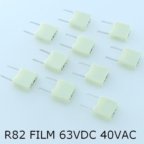 Condensateur film 220nf 63vdc - film,