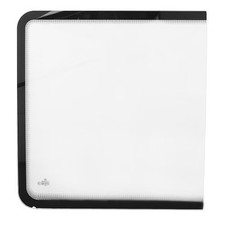 Vitre latérale fixe claire de