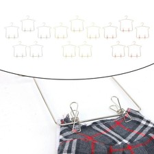 5x 1: 3 Porte-manteau de Maison de Poupée de Cintre de Robe, Jeu de Simulation