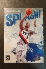 2021-22 Donruss Optic Splash 6 Damian Lillard