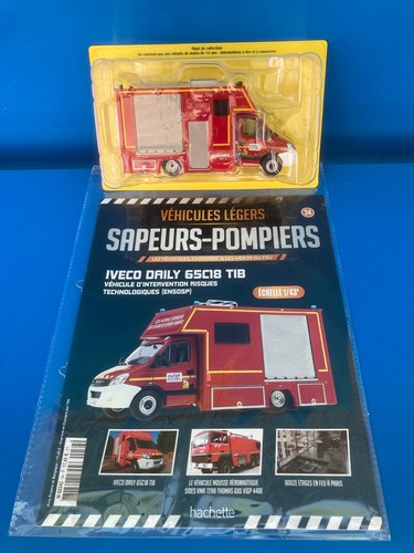 Pompier 34 iveco daily - pompier, 1/43