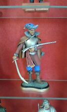 figurine d'un cavalier Croate 120 mm résine peinte à la main