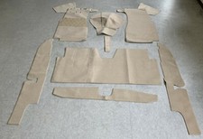 Tapis de Voiture Équipement pour Mercedes Ponton 190 + D 180 180D 1958- Beige