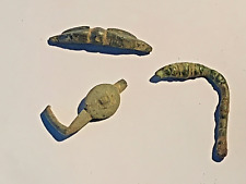 OBJETS  DIVERS ANTIQUES  ( 3 OBJETS )   A  DETERMINER ( FIBULES ? )   /  9,9 GR