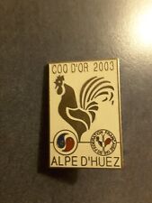 Insigne ski coq d'or 2003 Alpe d'Huez ESF FFS