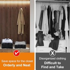 T-shirt Organisateur Placard Rangement Rack Placard Organisation Empilable Desig