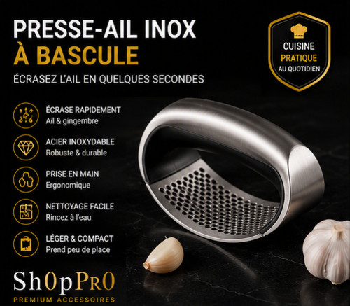 Presse ail inox manuel - inox,