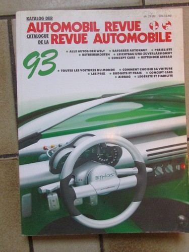 Revue automobile suisse 1993 - revue,