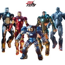 Figurines IRON MAN Collection Officielle MARVEL ZD Toys tony Stark film Avengers