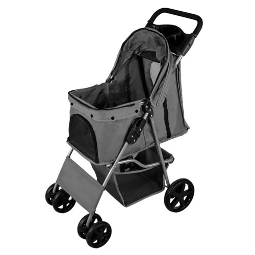 Poussette grise pliable pour - grise,