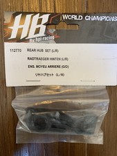 HB Racing 112770 Rear Hub Set