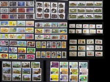 la série de timbres français oblitérés de 2014 : à partir de 1 euro la série