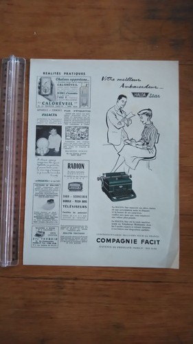 Publicite ancienne pub advert - ancienne,