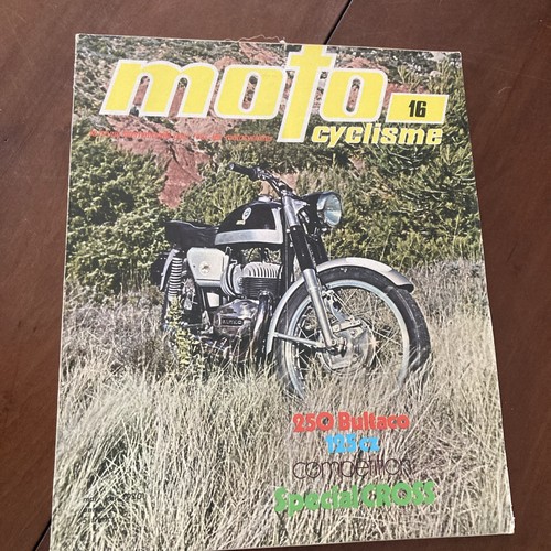 Revue moto cyclisme - moto, n°