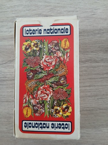 Ancien jeu tarot loterie - jeu, tarot,loterie