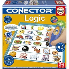 Conector Logic - Jeu éducatif - EDUCA - 90 questions, 12 themes, format livre...