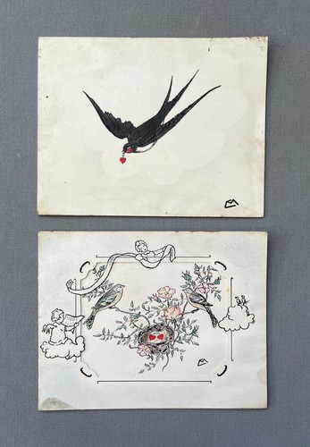 Hirondelle couple - et,