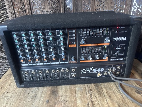 Yamaha emx 640 powered mixer - emx,