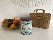 29 ⚜️  Ancienne Boite Pot à Café En Métal Vintage Made In Belgique