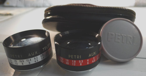Petri aux lens set with - lens,