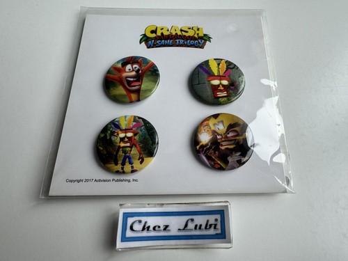 Badges crash bandicoot - crash,