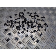 kit 50 vis carrosserie carenage cache avec 50 ecrou clips en u scooter moto quad