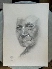 THOMAS FRISANO GRAND DESSIN ORIGINAL SIGNÉ 31 x 43 cm EN PARFAIT ÉTAT