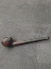 Pipe ancienne longue – type “pipe de lecture” / churchwarden – bruyère & ébonite