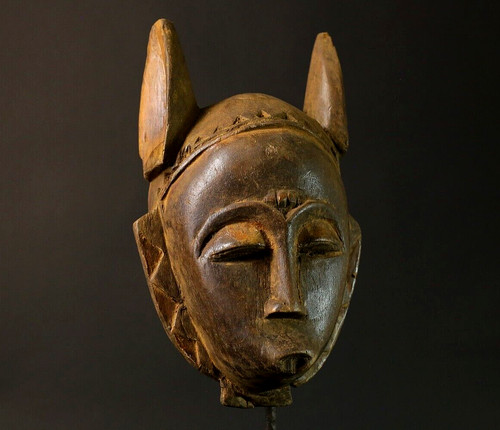 Masque baule africain - africain, en