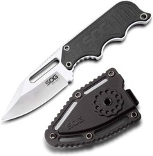Mini Couteau SOG + Etui Camping Outdoor