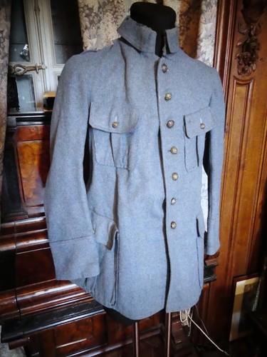 Ww1 uniforme vareuse bleu - ww1,
